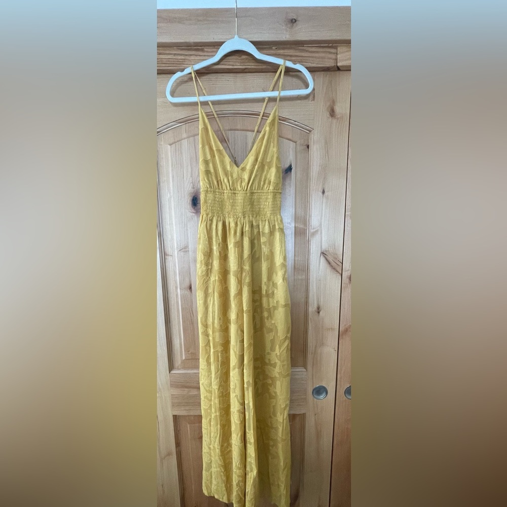 Lulus Yellow Jumpsuit